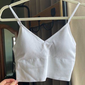 Dynamite White Camisole With Padded Inserts